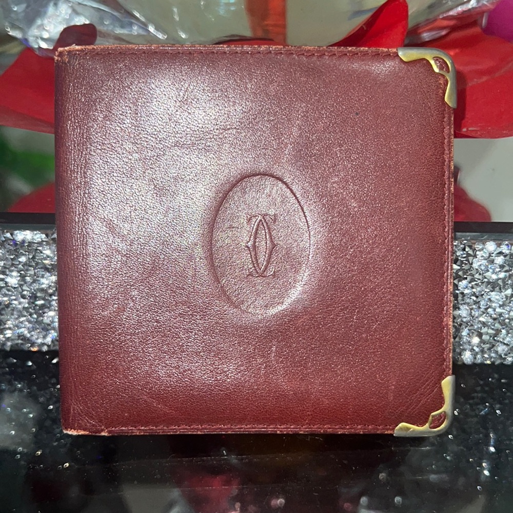 CARTIER BORDEAUX WALLET
